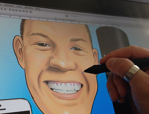 Perth Caricaturist Hire